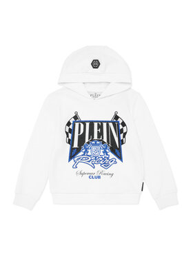 PHILIPP PLEIN PHILIPP PLEIN Bluza 28229 Biały Regular Fit