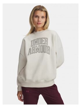Under Armour Under Armour Bluza UA-6007880-110 Kremowy Regular Fit