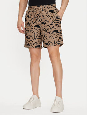 Only & Sons Only & Sons Шорти з тканини Tel 22033513 Бежевий Regular Fit