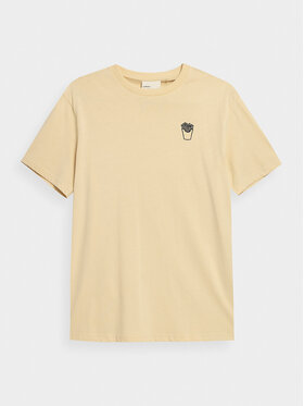 Outhorn Outhorn T-shirt OTHAW23TTSHM0854 Blanc Regular Fit