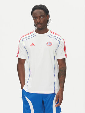 adidas adidas T-shirt FC Bayern UBP JF0587 Bianco Regular Fit