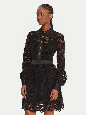 Gaudi Gaudi Koktejlové šaty 521FD15010 Černá Regular Fit
