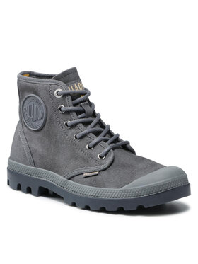 Palladium Palladium Туристически oбувки Pampa Hi Wax U 77222-068-M Сив