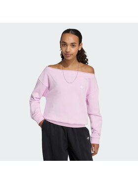 adidas adidas Bluza 168904 Różowy Oversize