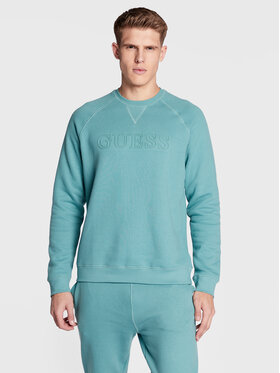 Guess Guess Bluza Aldwin Z2YQ27 K9V31 Zielony Regular Fit
