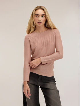 Motivi Motivi Sweter M352W004057N006 Różowy Regular Fit