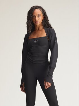 adidas by Stella McCartney adidas by Stella McCartney Bluza x Stella Mccartney Studio Sweatshirt Czarny Loose Fit