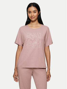 Triumph Triumph Pidžamas krekls Mix & Match 10218281 Rozā Relaxed Fit