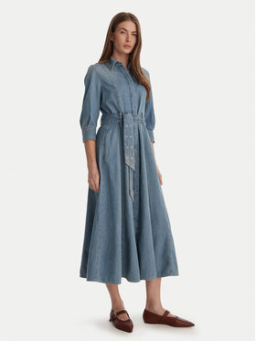 Marella Marella Jeanskleid Giambo 2613221024 Blau Regular Fit