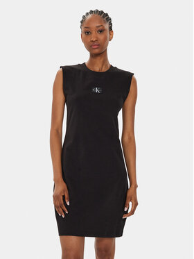 Calvin Klein Jeans Calvin Klein Jeans Rochie de zi J20J223526 Negru Regular Fit