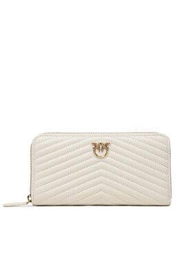 PINKO PINKO Πορτοφόλι Ryder Zip Around 100250 A0GK Λευκό