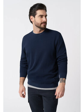 Volcano Volcano Bluza B-TONE Granatowy Regular Fit