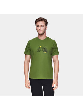 Alpinus Alpinus T-Shirt Patkhor Zielony Regular Fit