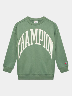 Champion Champion Majica dugih rukava 306359 Zelena Regular Fit