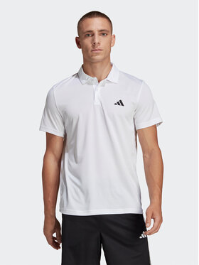 adidas adidas Polo marškinėliai Train Essentials Training Polo Shirt IB8105 Balta Regular Fit