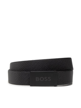 Boss Boss Pánský pásek Sil 50474978 10199139 01 Černá