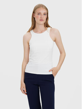 Vero Moda Vero Moda Top Bianca 10279787 Bílá Slim Fit