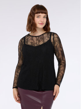 Fiorella Rubino Fiorella Rubino T-shirt G02LL008852N033 Nero Regular Fit
