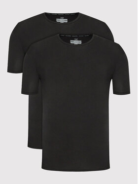 Calvin Klein Underwear Calvin Klein Underwear Komplet 2 t-shirtów 000NB1088A Czarny Regular Fit