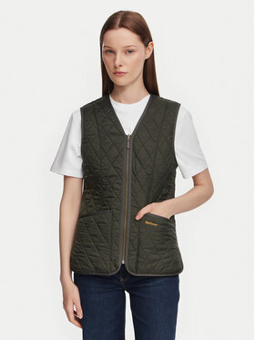 Barbour Barbour Bodywarmer Fleece Betty LLI0003OL71 Dunkelgrün Regular Fit
