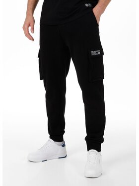 PITBULL PITBULL Spodnie dresowe Spodnie Czarny Regular Fit