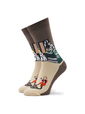 Curator Socks Curator Socks Chaussettes hautes unisex Las Meninas Marron