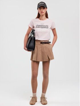 BIG STAR BIG STAR T-Shirt RISSMELNA_600_150 Różowy Basic Fit
