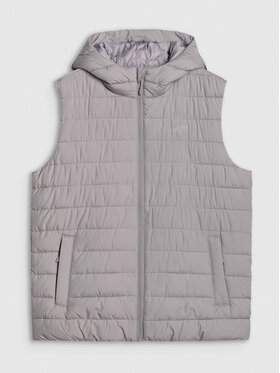 4F 4F Gilet 4FWAW25TVJAM225-25S Grigio Regular Fit