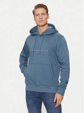 Jack&Jones Jack&Jones Džemperis ar kapuci Star 12233972 Zaļš Relaxed Fit
