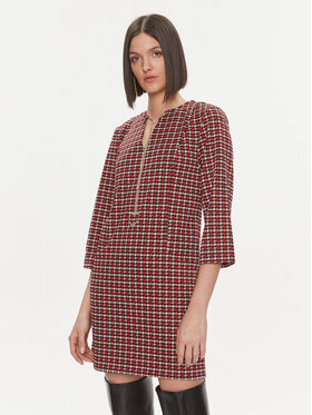 Liu Jo Liu Jo Vsakodnevna obleka MF3413 J4050 Rdeča Regular Fit