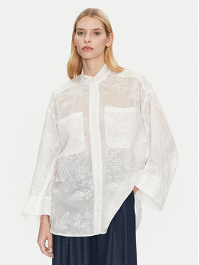 Munthe Munthe Košulja Fortunato 251104025135 Bijela Relaxed Fit