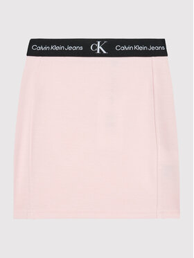 Calvin Klein Jeans Calvin Klein Jeans Suknja Punto IG0IG01429 Ružičasta Regular Fit