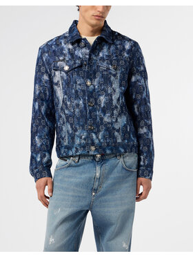 PHILIPP PLEIN PHILIPP PLEIN Giacca di jeans 29791 Blu scuro Regular Fit