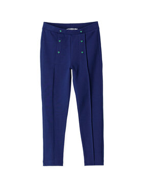Original Marines Original Marines Bavlnené nohavice DDP3060F Tmavomodrá Slim Fit