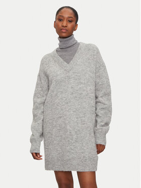 Calvin Klein Jeans Calvin Klein Jeans Φόρεμα υφασμάτινο J20J224638 Γκρι Loose Fit