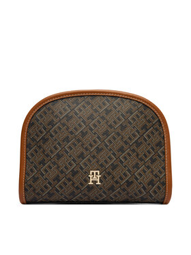 Tommy Hilfiger Tommy Hilfiger Kosmetinė Th Icon Washbag Mono Print AW0AW18927 Juoda