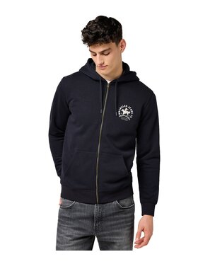 Wrangler Wrangler Bluza 112371462 Czarny Regular Fit