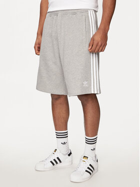 adidas adidas Pantaloni scurți sport adicolor 3-Stripes IU2340 Gri Regular Fit