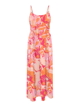 ONLY ONLY Sukienka letnia Nova 15347730 Pomarańczowy Regular Fit