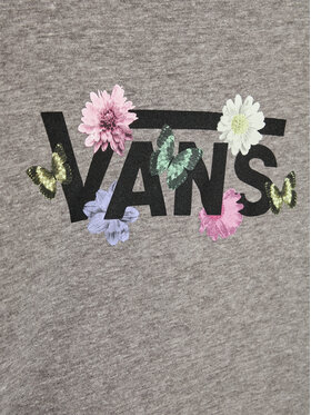 Vans Majica Flower Picker VN0A5LEQ Siva Regular Fit