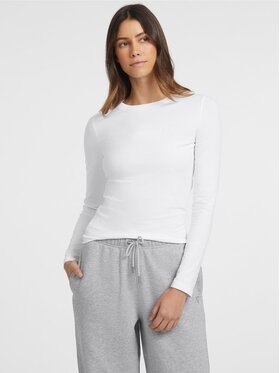 Guess Jeans Guess Jeans Halenka W4YI22 J1314 Bílá Slim Fit