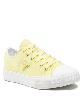 Guess Guess Trampki Sneaker Vulcan. Low FL6PNZ FAB12 Zielony
