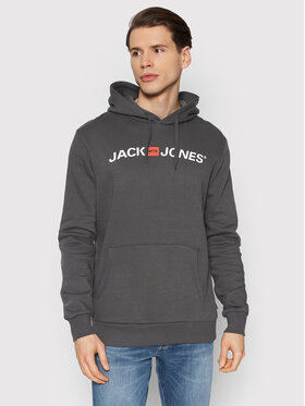Jack&Jones Jack&Jones Bluză Corp Old Logo 12137054 Gri Regular Fit