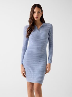 Guess Guess Každodenní šaty 183429 Modrá Classic Fit