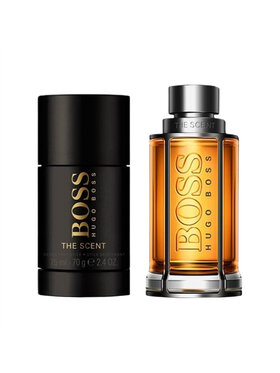 HUGO BOSS HUGO BOSS Hugo Boss Boss The Scent For Man zestaw woda toaletowa spray 100ml + dezodorant sztyft 75ml Zestaw zapachowy