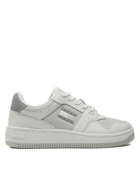 Tommy Jeans Tommy Jeans Сникърси Tjw Retro Basket Tonal Logo EN0EN02571 Сив