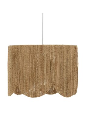 MIAhome MIAhome Lampa wisząca jutowa Lathys 38 cm Brązowy