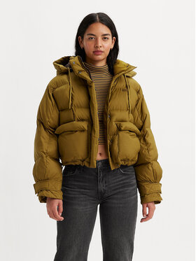 Levi's® Levi's® Winterjacke Baby Trapeze A5896-0001 Grün Regular Fit