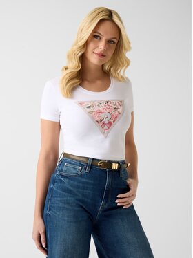 Guess Guess T-Shirt 181972 Bílá Classic Fit