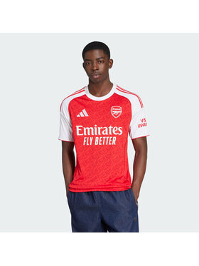 adidas adidas Koszulka techniczna 153867 Czerwony Slim Fit